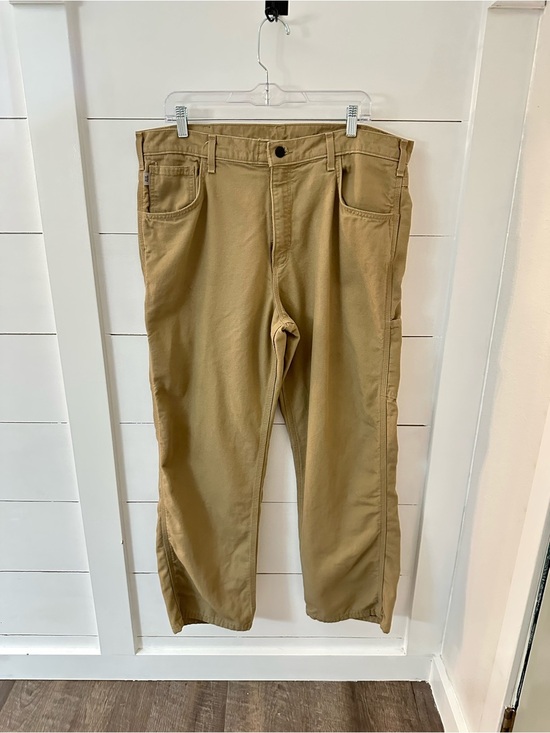 Other - Carhartt Fire Resistant tan workwear utility straight leg pant 39X29